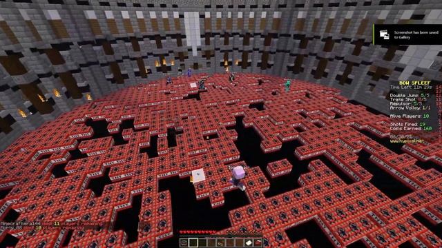 Minecraft Bow Spleef "THIS IS CHAOS!" | Hypixel Java Server Mini Game | Sportskeeda MInecraft смотреть онлайн