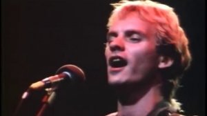 Sting   Message In A Bottle Live Secret Policemans Other Ball 1981