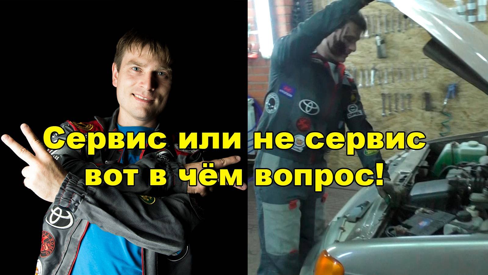 самому обслуживать автомобиль или в сервисе