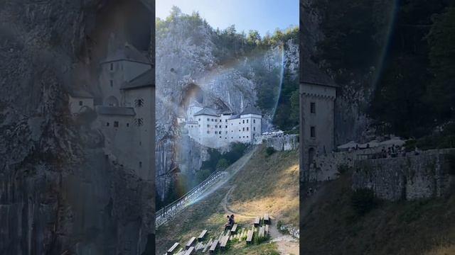 Beautiful Predjama Castle #shorts #castle