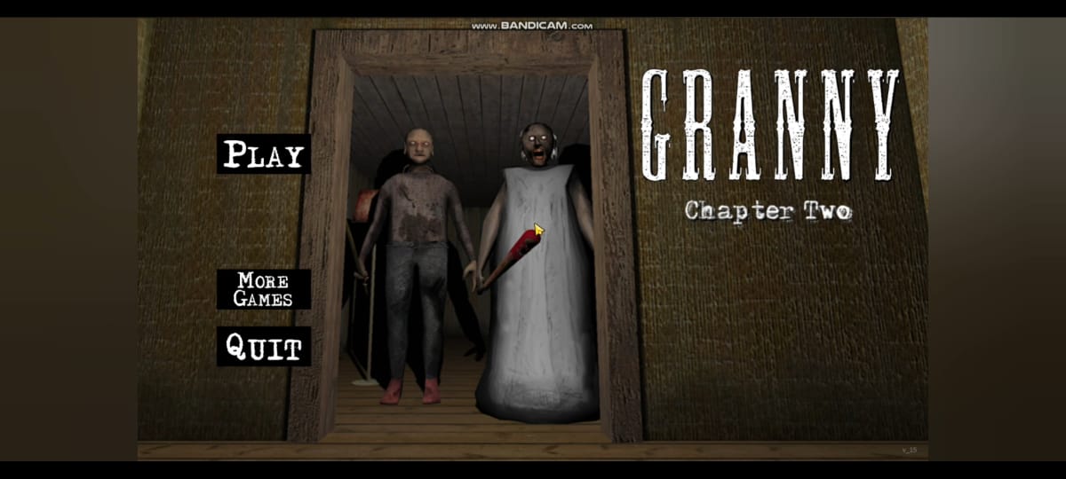 Прохождение granny 2 через главную дверь на практике||Granny Chapter Two