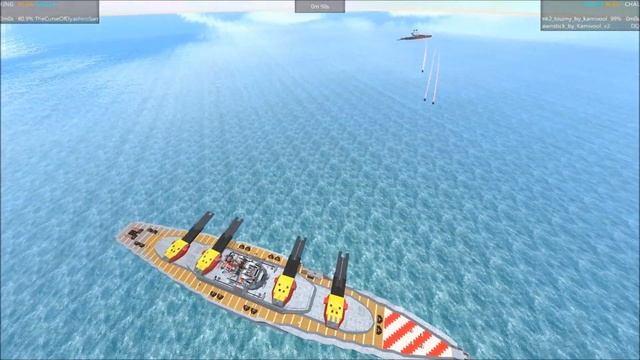 From The Depths Tournament Battleship Brawl S3E73 CurseOfOyashiroSama v2 vs BB Etamin смотреть онлайн