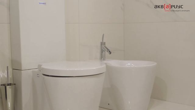 Серия Starck 1 от Duravit. Тумба с раковиной, унитаз и биде. Обзор, характеристики, цена. ТТХ смотреть онлайн