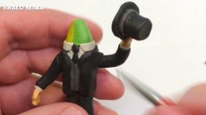 Лепим Живую комнату SCP-002, SCP-529 Полукошка Джози и SCP-527 Господин Рыба  из пластилина