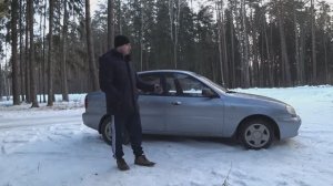 Бюджетный автомобиль Шевроле Ланос.