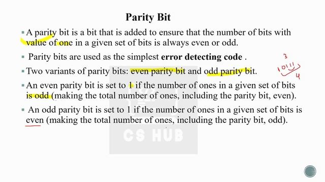 Error Detecting and Correcting odes | Parity Bit | English tutorial смотреть онлайн