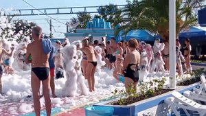 Аквапарк в Лоо. Сочи. Пенная вечеринка)) июль 2022 г...