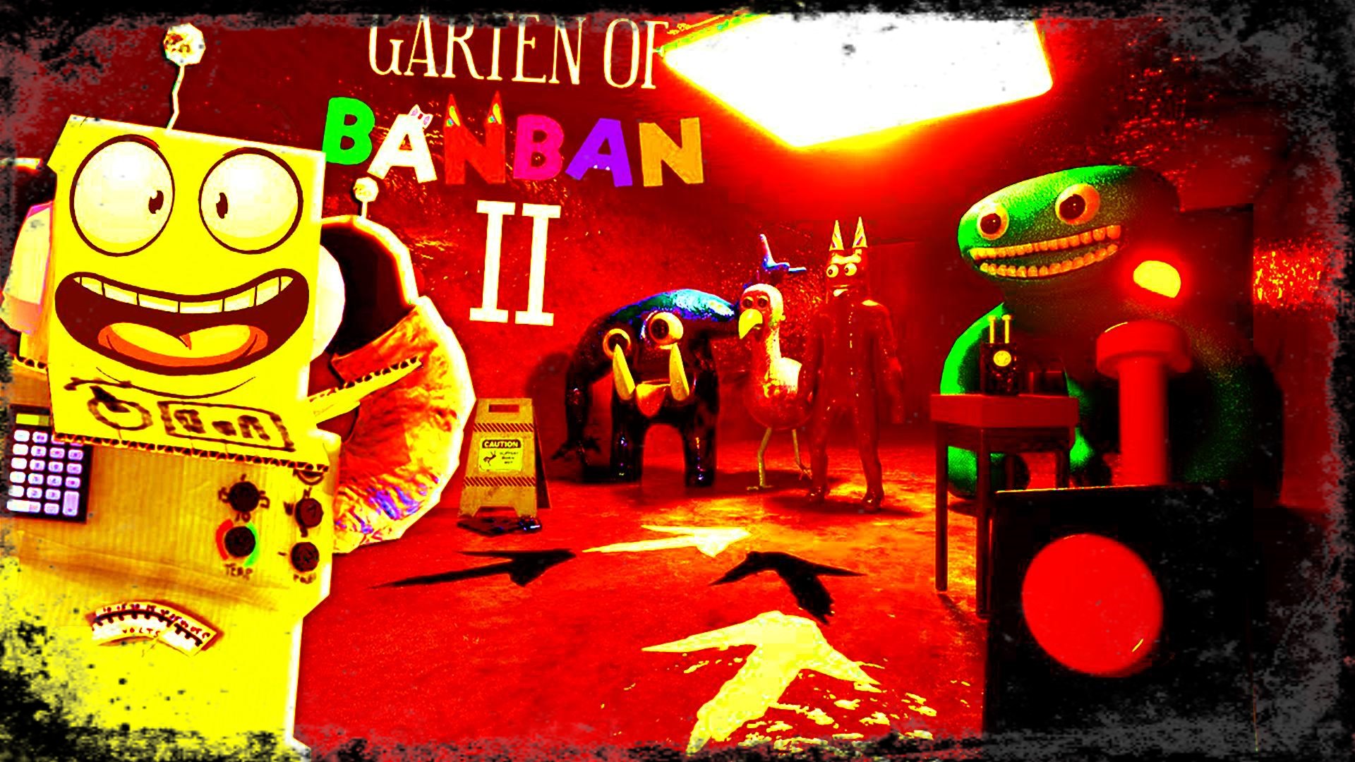 [ХОРРОР #1] - НАС ПРЕСЛЕДУЕТ СИНИЙ ПАУК ? ГЛАВА 2 ? Garten of Banban 2 смотреть онлайн