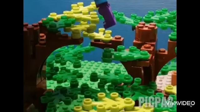 Everytime Dream become the hunter in LEGO MINECRAFT (LEGO MINECRAFT TEST ANIMATION) смотреть онлайн