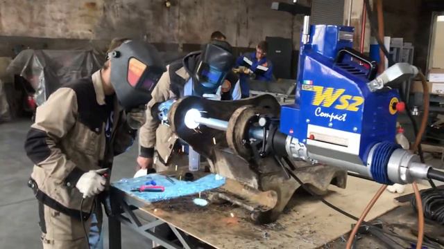 Передвижной расточно наплавочный комплекс ws2