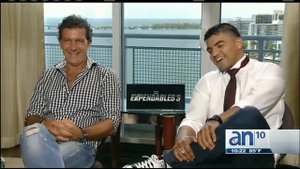 3-2-1 Acción - María Salas entrevista a Antonio Banderas & Victor Ortiz- América TeVé