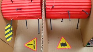 😬 PACMAN - Hamster Maze with Traps ☠️ [OBSTACLE COURSE]