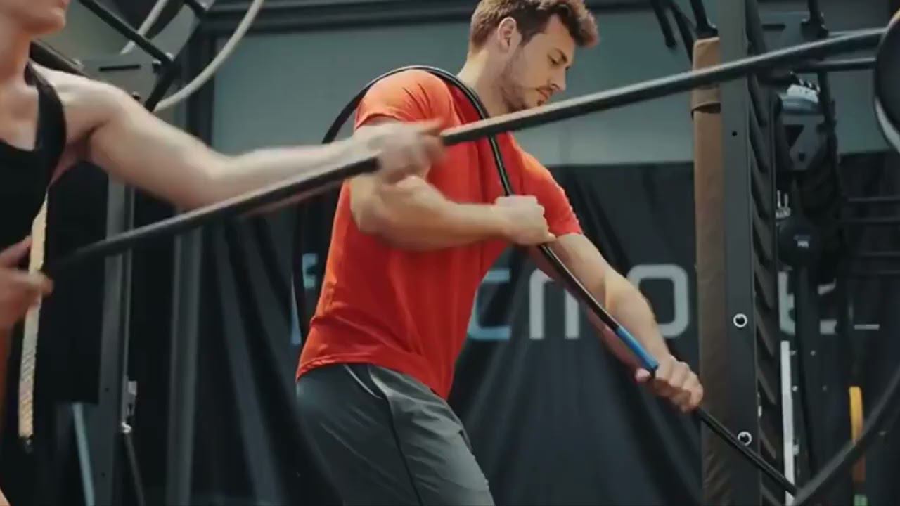 Спортивный канат для кроссфита. Тренажёр для развития силы тяги и хвата рук смотреть онлайн