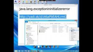 как устранить java.lang.exceptionininitializererror