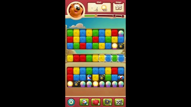 Toon Blast Level 68 ⭐⭐ 2021 - Match 3 Puzzle Games NO BOOSTERS ? Android Gameplay #68 ✅