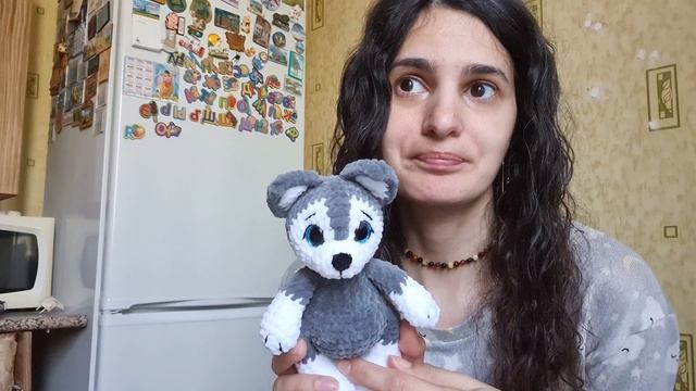 готовая игрушка || щенок хаски || смотреть онлайн