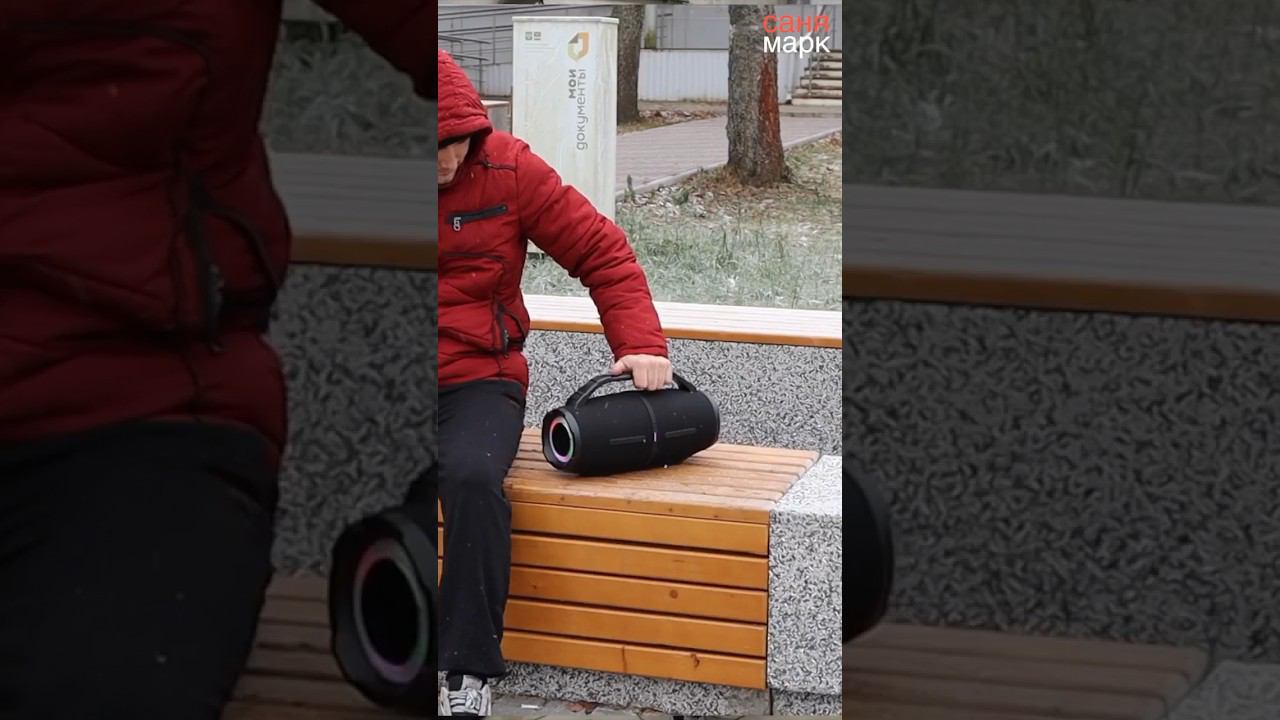 Портативная блютуз колонка с хорошим звуком и низкой ценой! смотреть онлайн