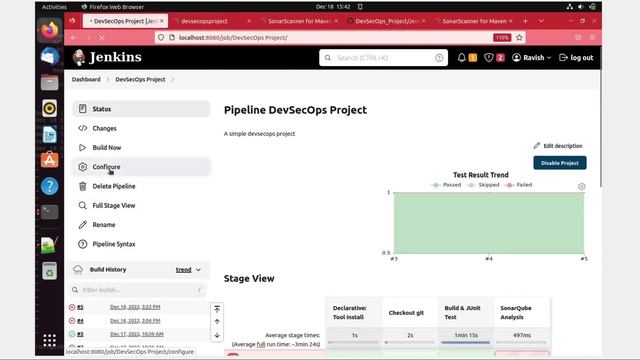 SonarQube Analysis in Jenkins Pipeline | How to Configure Environment Variables in Jenkins | 10