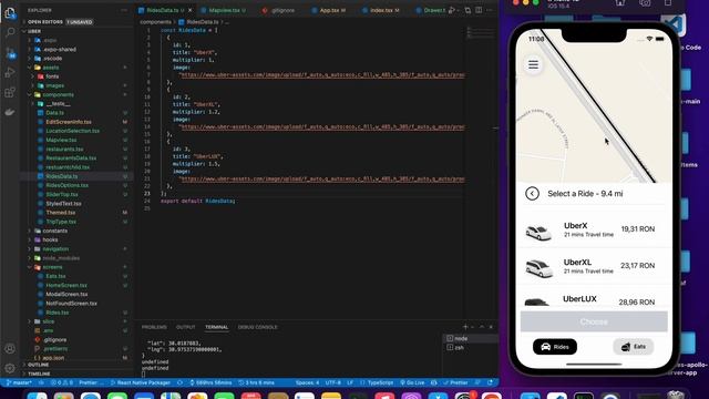 Uber Clone React native Typescript смотреть онлайн