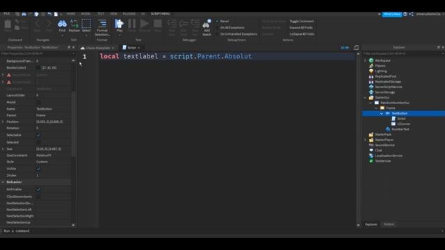 How to make a Random Number Generator In Roblox Studio смотреть онлайн