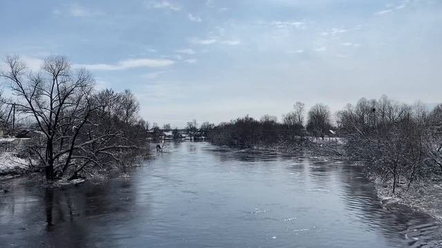 Паводок в г. Порхов