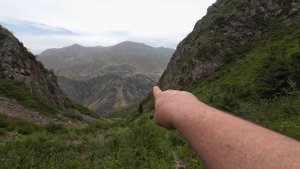 Я здесь первый посетитель! Скалистый водопад в Тургеньском ущелье. #казахстан #алматы #vanlife