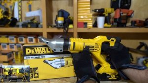 Аккумуляторные ножницы DCS491. Распаковка, обзор, тест.