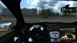 ETS2 - Ford Focus MK2 Sedan - Logitech G27 (Euro Truck Simulator 2)