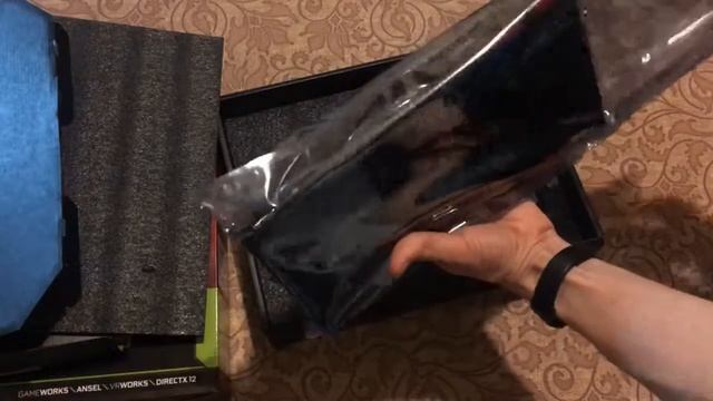 Распаковка MSI GeForce GTX 1080 GAMING X смотреть онлайн