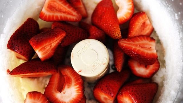 Клубничное печенье