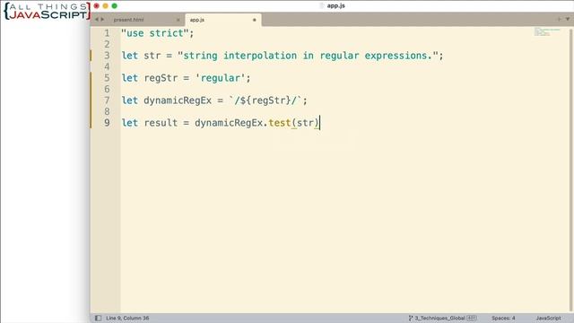 JavaScript Problem: Using Dynamic Data in a Regular Expression