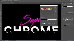 Cara Membuat Teks Efek Chrome dengan Gaya Tahun 80-an dengan Photoshop