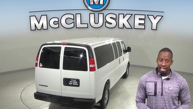 194127 New 2019 Chevrolet Express Van White Test Drive, Review, For Sale - смотреть онлайн