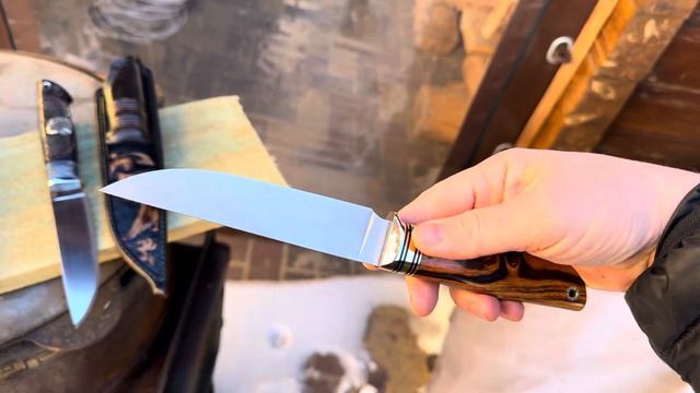 Готовы три ножа для выставки Клинок.Приглашаю с 28-31 марта г.Москва MainStage смотреть онлайн