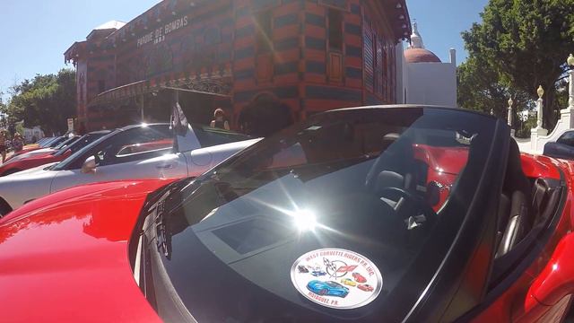 Corvette Exhibition at the Parque de Bombas - Ponce, Puerto Rico смотреть онлайн