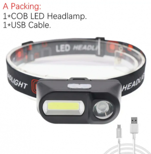 Светодиодный налобный фонарь