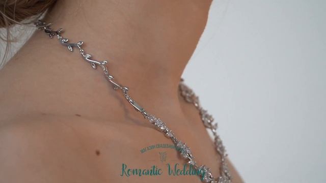 Украшение на шею и в волосы невесты. Идеи! смотреть онлайн