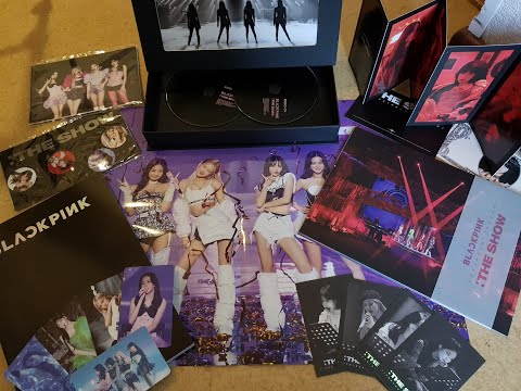 BLACKPINK - BLACKPINK 2021 [THE SHOW] DVD unboxing