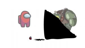 Mini Crewmate Kills 13 Plants vs Zombies Characters | Zombie Ver.