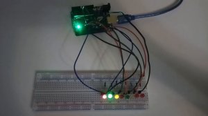 arduino бегущие огни
