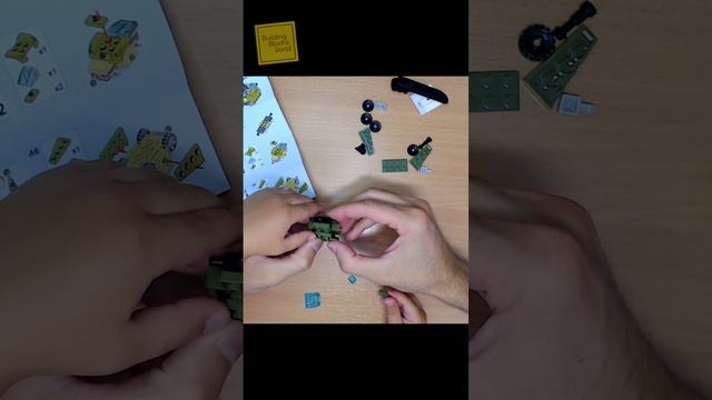 Сборка конструктора "Город мастеров" серия "Армия" (7287) Ver.A #shorts #constructor