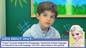 Kids React to Frozen   Let It Go Multi Language