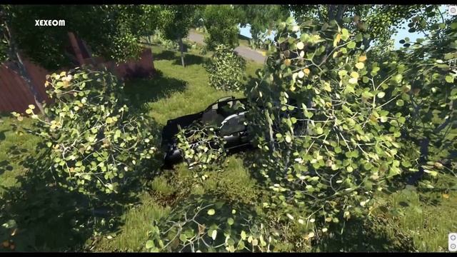 BeamNG.Drive Mod : Mercedes-Benz E-420 W124 (Crash test) смотреть онлайн