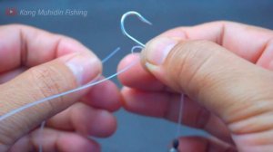 Tutorial Cara Membuat Rangkaian Pancing Nila Babon Umpan udang 2 Mata Kail - Kang Muhidin Fishing #