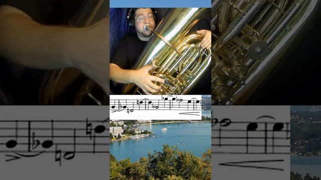 Symphony No 2 Johannes Brahms Part 1 #tuba #excerpts #orchestra