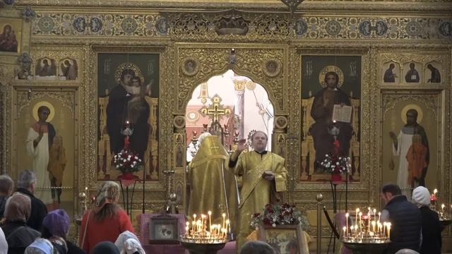 08.10.2022 Литургия.Преставление ап.Иоанна Богослова. Свт. Тихона, патриарха Московского и всея Рус смотреть онлайн