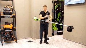 Обзор на аккумуляторный триммер Greenworks 40V 40см GD40BCB 2105707