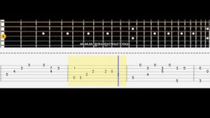 La La Land  -  City Of Stars # Acoustic guitar lesson note tabs