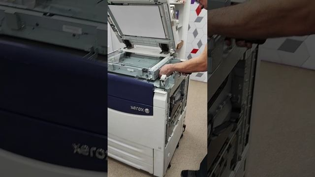 Как наш сервисный центр готовит аппараты к продаже (Xerox 700)