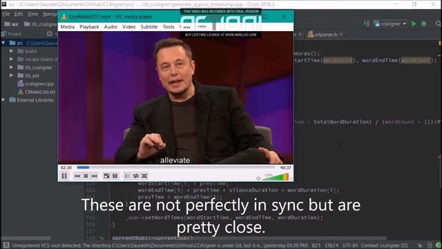 Approximate Word by Word Audio Subtitle Synchronization | Approx Aligner of CCAligner | GSoC 2017 смотреть онлайн